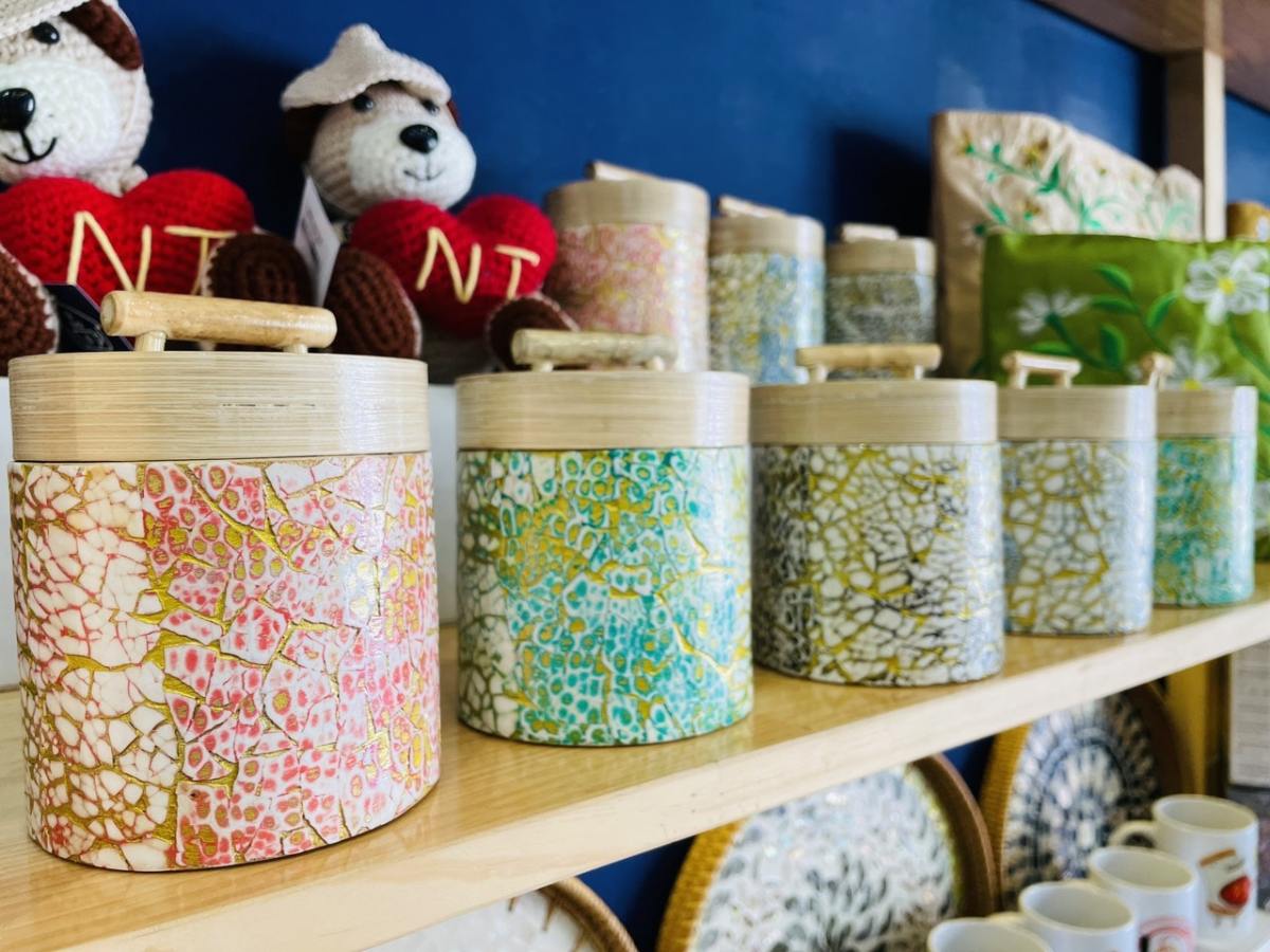 Small Bamboo Container